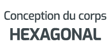 Conception du corps Hexagonal